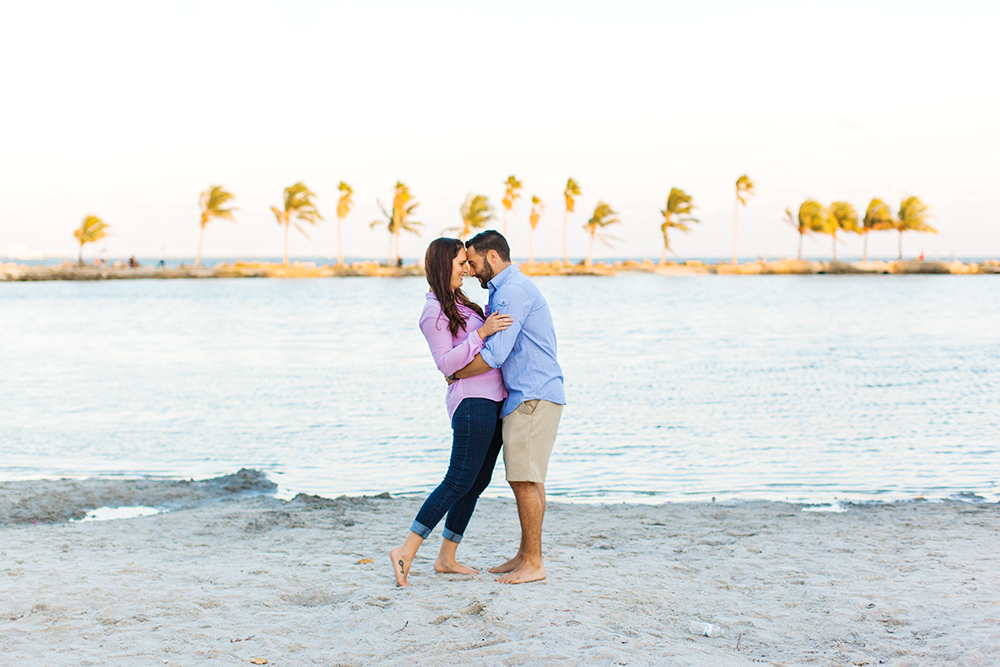 Lindsey + RJ - Miami Engagement Photographer | Finding Light Photography
