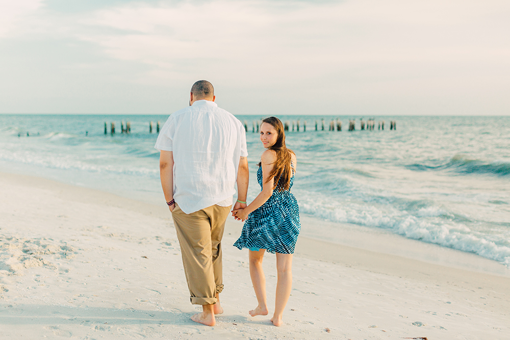 Florida Beach Engagement Photography