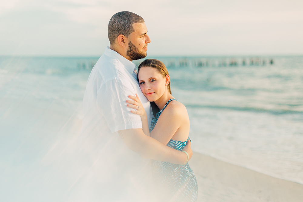 Florida Beach Engagement Photography