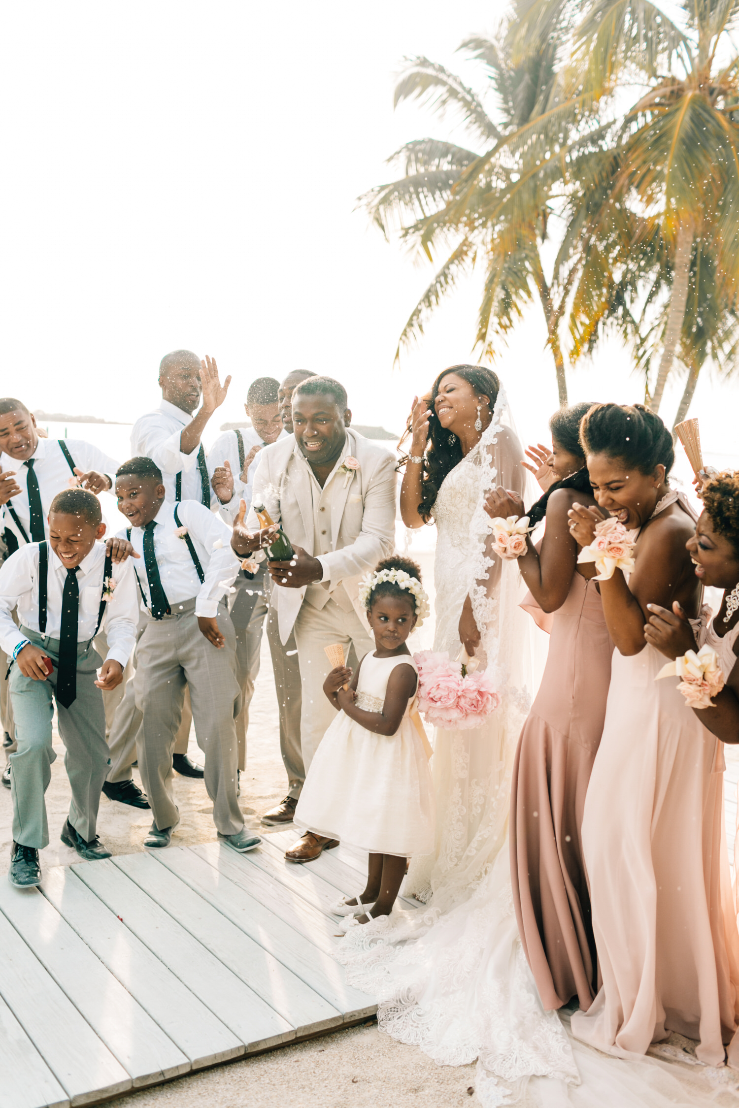 Key Largo Lighthouse Beach Wedding Photography