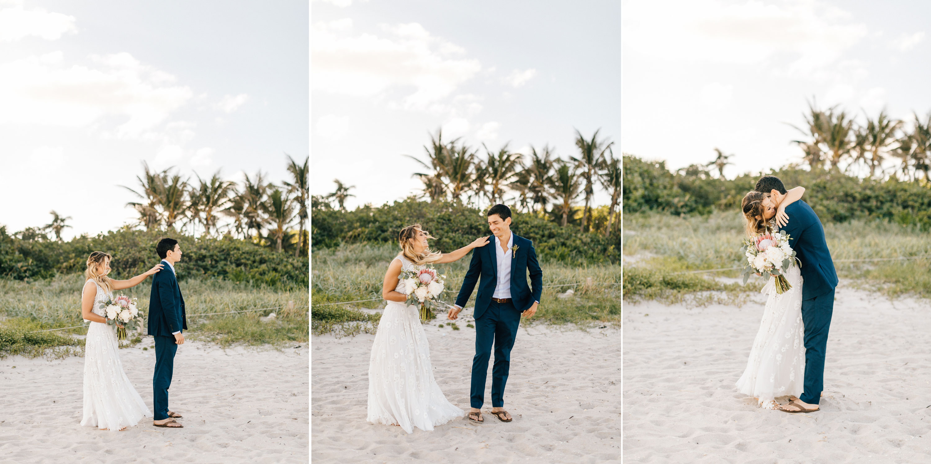 Finding Light Photography Singer Island Wedding Photography Florida Boho Beach Wedding