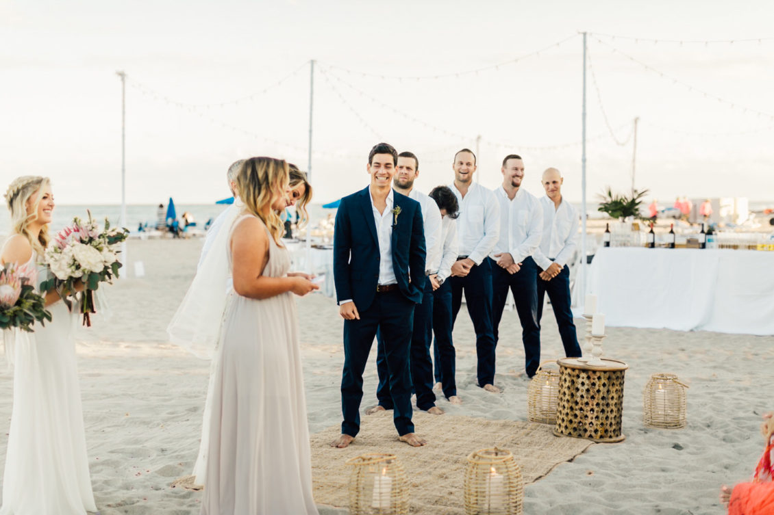 Tiffany And Cory S Boho Beach Wedding Marriott Singer Island Beach