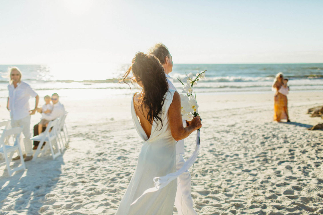 Jeff And Julie S Beach Wedding Anna Maria Island Beach House