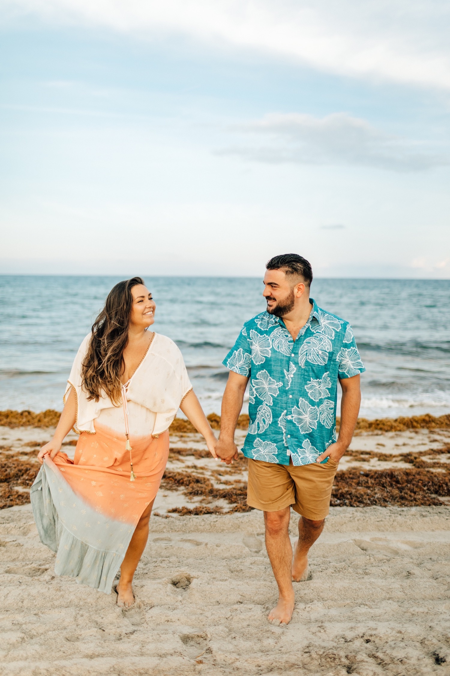 Finding Light Photography Delray Beach Engagement Session on the ave