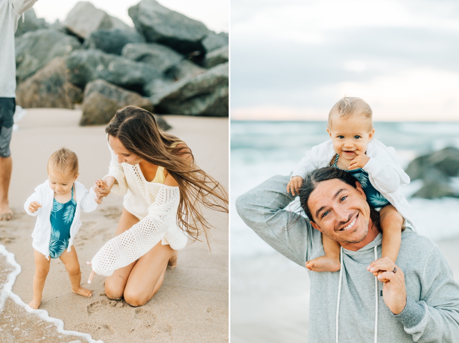 Finding Light Photography Florida Beach Family Session